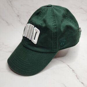 Top of the World Ohio University Bobcats Green Baseball Hat Cap Strapback OS